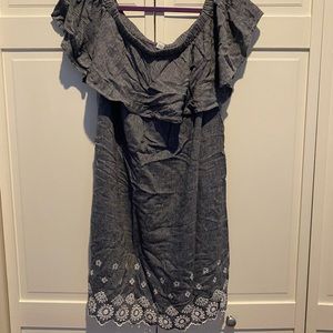 Off the shoulder dress